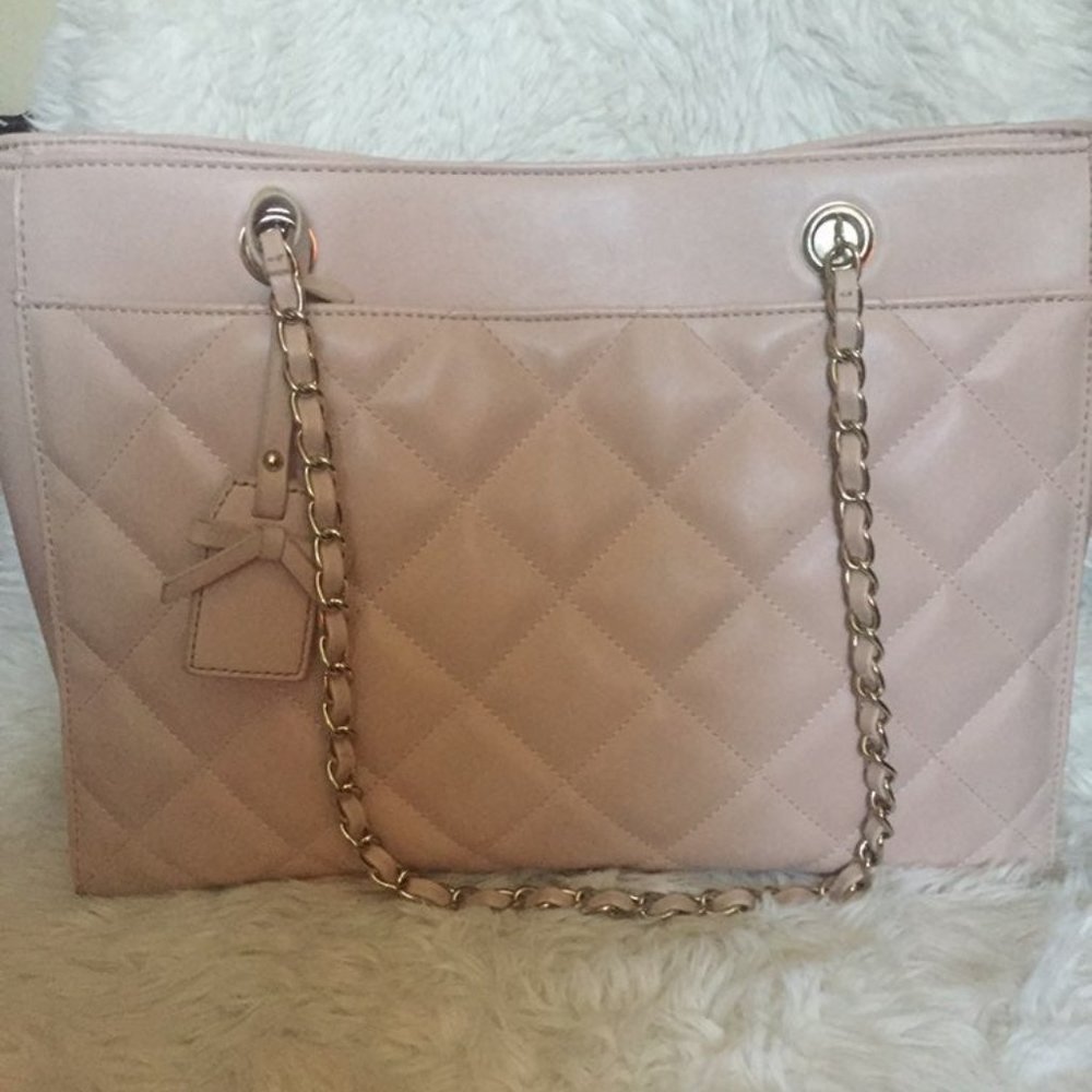 SOLD! Pink Quilted Tote